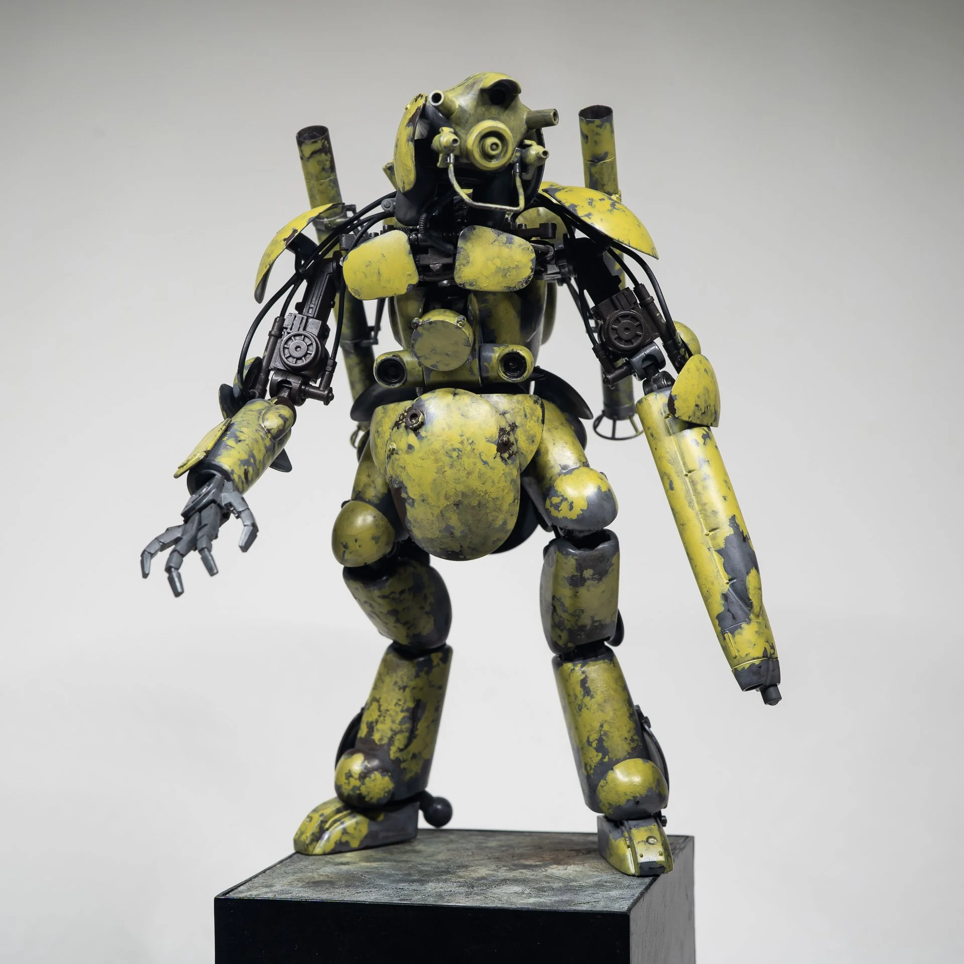 Miniature Painting Maschinen Krieger Großer Hund Early Type Paint
